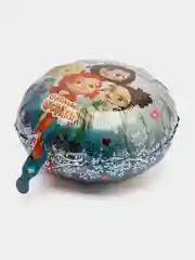 Шар фольгированный "С Днём Рождения" Сказочный патруль Алёнка, Снежка 18"/46 см