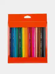 Карандаши цветные Deli ColoRun 24 цвета трехгранные