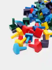 Мозаика для малышей "Башня" фигурная 180 элементов