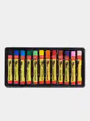 Пастель масляная Deli ColoRun круглая 12 цветов