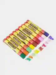 Пастель масляная Deli ColoRun круглая 12 цветов