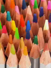 Карандаши цветные акварельные Deli шестигранные 24 цвета с кистью