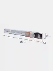 Жалюзи горизонтальные BRABIX 120х155 см, ПЛАСТИК, цвет белый, 606028