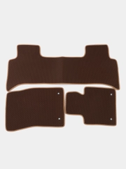 Автомобильные коврики EVA на Land Rover Range Rover III 2002-2012, коричневые