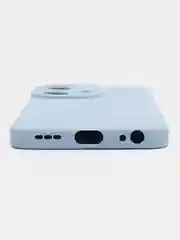 Голубой силиконовый чехол для Infinix Hot 30i, Инфиникс Хот 30 Ай