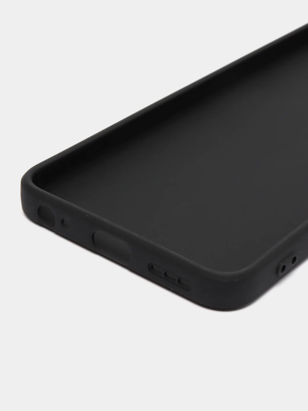 Черный силиконовый чехол для Infinix Hot 30i, Инфиникс Хот 30 Ай