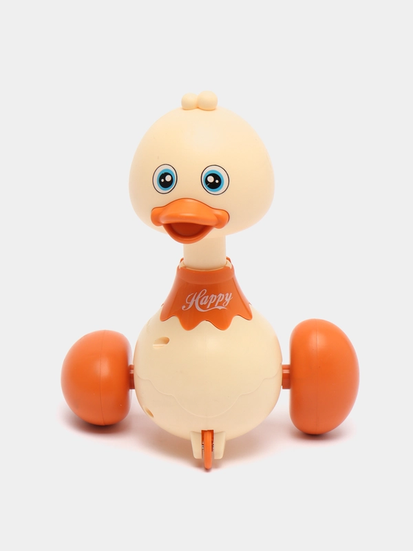 Заводная, механическая игрушка "Утенок"