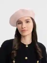 Конфетный берет женский, всесезонный, шерстяной