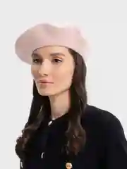 Конфетный берет женский, всесезонный, шерстяной