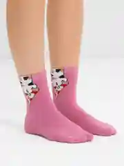 Алый носки