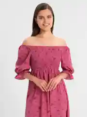 Розовый платье, сарафан, летнее, крестьянка, оверсайз