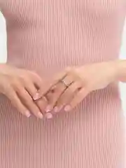Серебряный кольцо женское