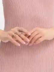 Серебряный кольца набор 6 штук