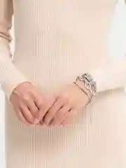 Серебряный браслеты женские