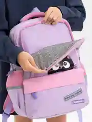 Рюкзак школьный для девочки Brauberg Star, 1 отделение, 5 карманов, Dreamy cat, 271424