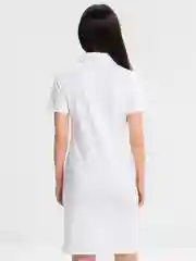 Белый платье поло футболка