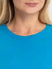 Лазурный футболка женская на лето, базовая, однотонная, розовая, вишневая