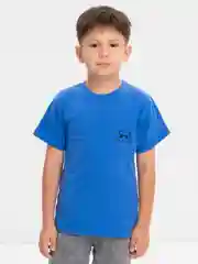 Синий футболка детская, унисекс