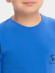 Синий футболка детская, унисекс