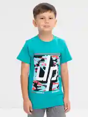 Лайм футболка для мальчика, с принтом, хлопок, 8-12 лет