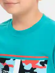 Лайм футболка для мальчика, с принтом, хлопок, 8-12 лет