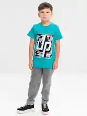 Лайм футболка для мальчика, с принтом, хлопок, 8-12 лет