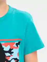Лайм футболка для мальчика, с принтом, хлопок, 8-12 лет