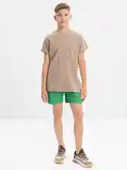 Зеленый шорты пляжные