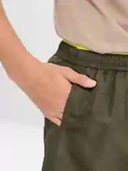 Зелёный хаки шорты пляжные