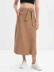 Медный юбка карго женская