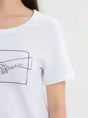 Белый базовая футболка черная женская SAYME с принтом под джинсы, шорты, хлопок 100%