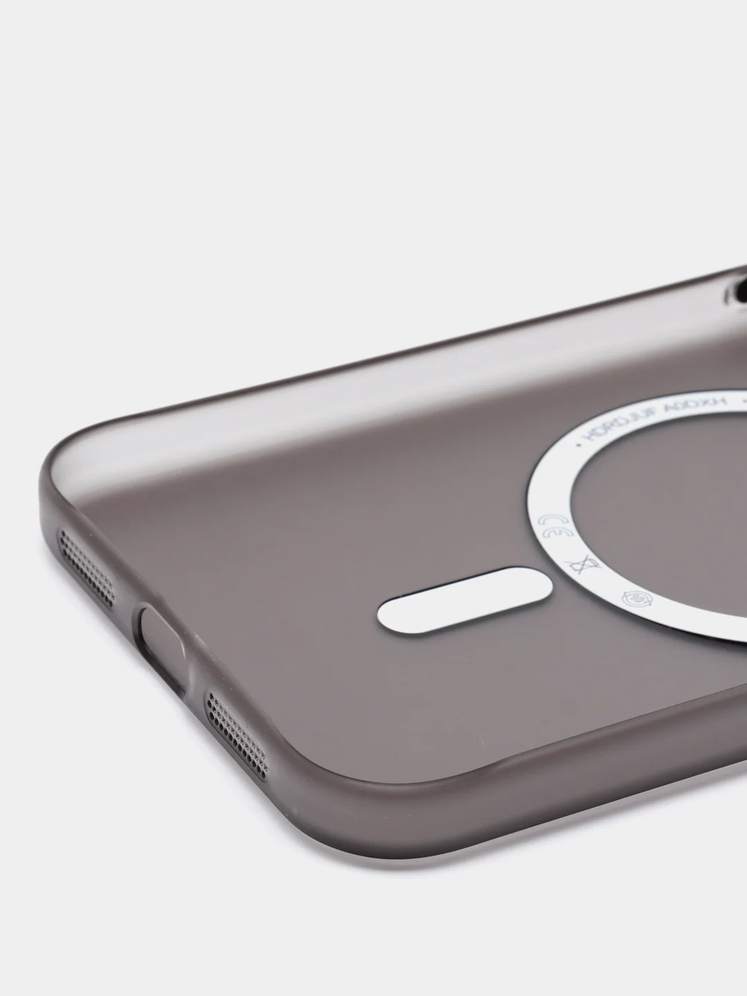 Тёмно-серый чехол для iPhone 11, iPhone 12/12Pro, iPhone 14Pro, iPhone 14 Pro Max с магнитом MagSafe