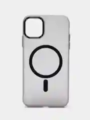 Тёмно-серый чехол для iPhone 11, iPhone 12/12Pro,  iPhone 14Pro,  iPhone 14 Pro Max с магнитом MagSafe
