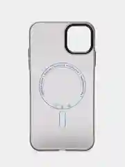 Тёмно-серый чехол для iPhone 11, iPhone 12/12Pro,  iPhone 14Pro,  iPhone 14 Pro Max с магнитом MagSafe