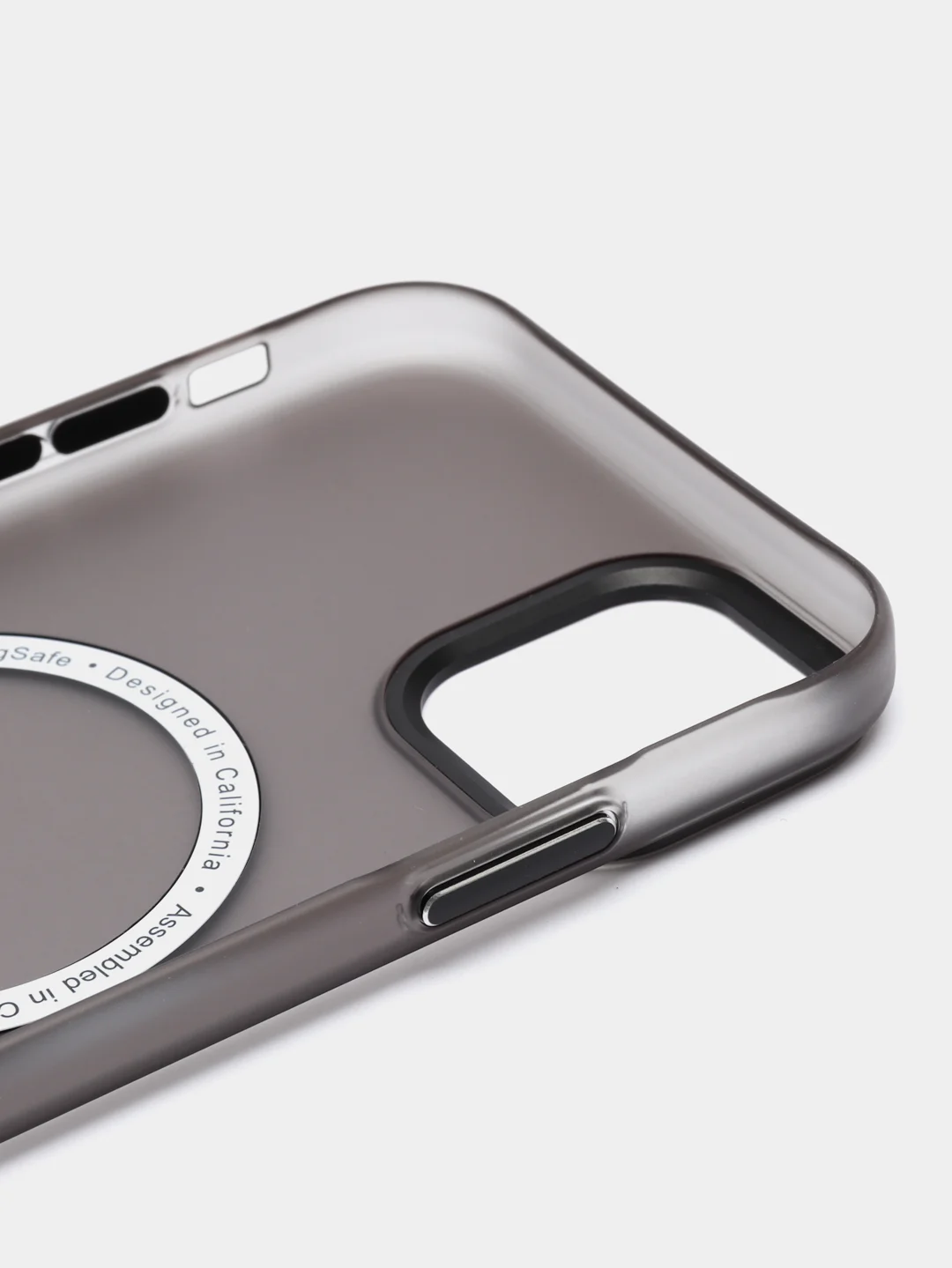 Тёмно-серый чехол для iPhone 11, iPhone 12/12Pro, iPhone 14Pro, iPhone 14 Pro Max с магнитом MagSafe