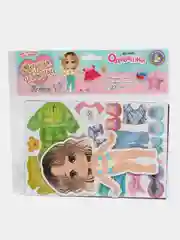 Игра магнитная "Одевашки. Модная девчонка. Ксюша" (европодвес, 2х8шт)