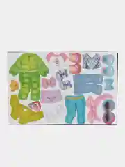 Игра магнитная "Одевашки. Модная девчонка. Ксюша" (европодвес, 2х8шт)