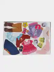 Игра магнитная "Одевашки. Модная девчонка. Ксюша" (европодвес, 2х8шт)