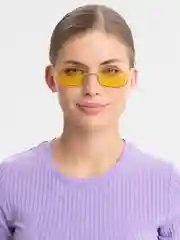 Желтый очки солнцезащитные, унисекс