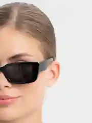 Черный очки солнцезащитные в стиле 90-х