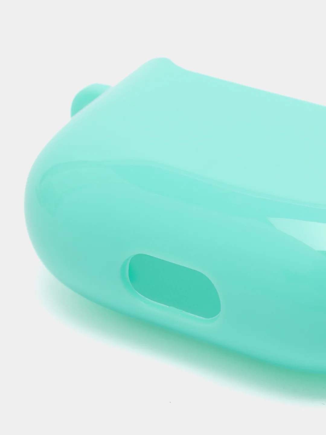 Бирюзовый чехол для AirPods 3, 10 цветов, силикон, c креплением для карабина