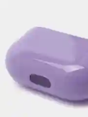 Аметистовый чехол для AirPods 3, 10 цветов, силикон, c креплением для карабина