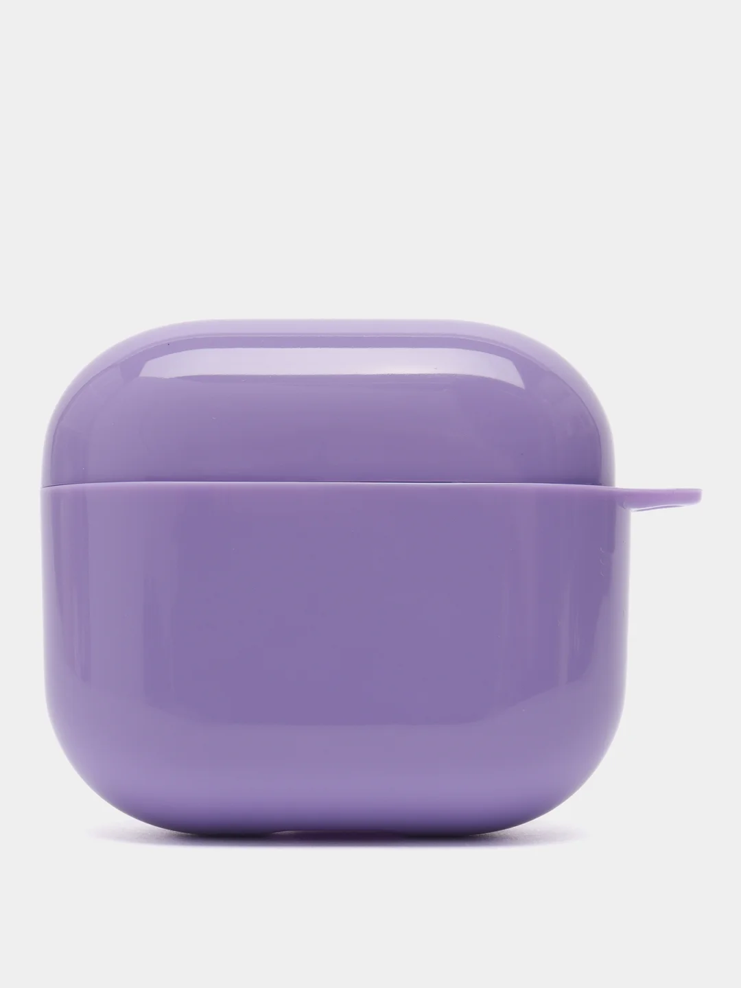 Аметистовый чехол для AirPods 3, 10 цветов, силикон, c креплением для карабина