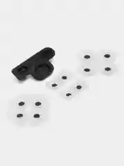Белый резиновые прокладки для кнопок и крестовины для джойстика PS3, DualShock 3, проводящие