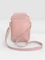 Розовый сумочка для телефона, на плечо