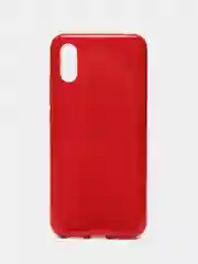Красный накладка для Xiaomi Redmi 9A, силиконовая, трехслойная