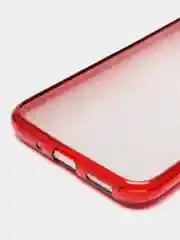 Красный накладка для Xiaomi Redmi 9A, силиконовая, трехслойная