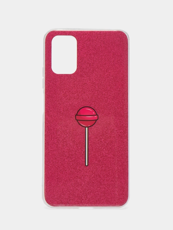 Накладка для Xiaomi Poco M3 акриловая с рисунком "Чупа чупс", арт. 0960