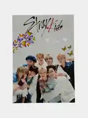 Конверт подарочный для денег с фото открыткой k-pop "Stray Kids"