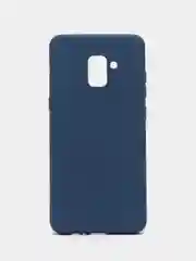 Синий силиконовый чехол для Samsung A8 Plus 2018, A730 Hana Molan Cano, бампер для смартфона